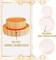 Trendables Plastic Plates for Party Fancy Plastic Dinner Plates For Guest 7.5 inch Dessert Plates & 10 Inch Thin Delicate Disposable Dinnerware Charger Plate Set